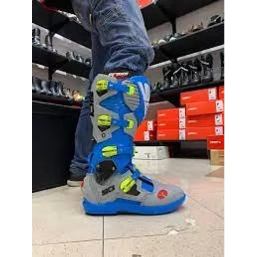 SIDI MOTOKROSOVÉ BOTY CROSSFIRE 3 SRS EDITED LIMITIED BLUE/GREY