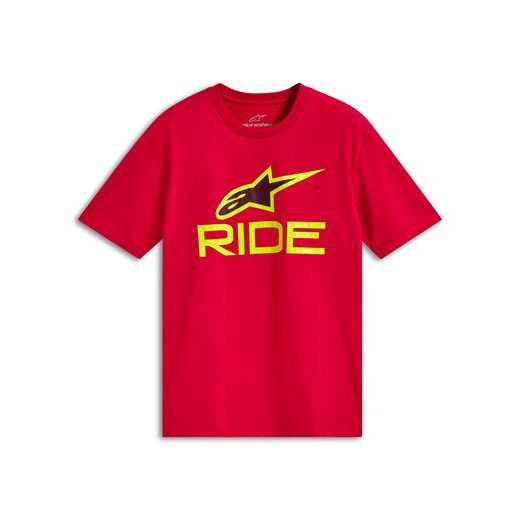 TRIKO RIDE 4.0 CSF, ALPINESTARS (ČERVENÁ/ŽLUTÁ FLUO/ČERNÁ)