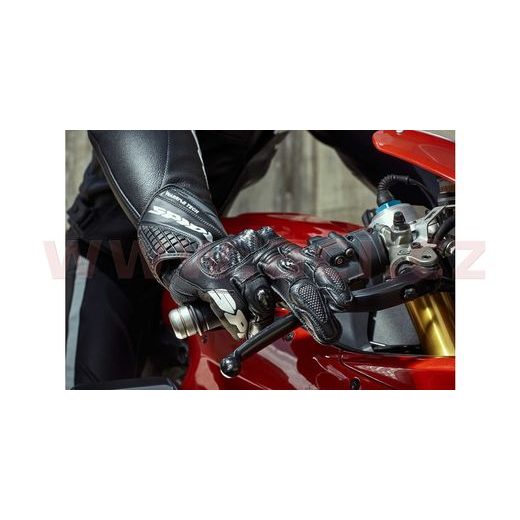 RUKAVICE CARBO 5, SPIDI (ČERNÉ)