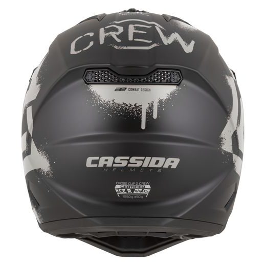 PŘILBA CROSS CUP 2 CREW, CASSIDA (ČERNÁ MATNÁ/PÍSKOVÁ) 2026