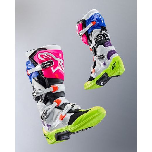 BOTY TECH 7 LIMITOVANÁ EDICE HAY, ALPINESTARS (MULTICOLOR) 2025