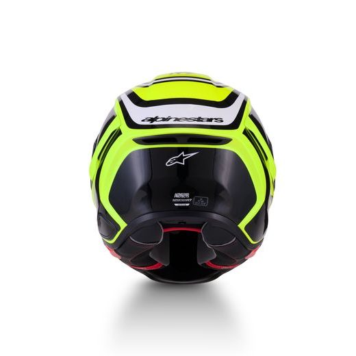 PŘILBA S-R7 ZEAL, ALPINESTARS (ŽLUTÁ FLUO/ČERNÁ/BÍLÁ) 2026