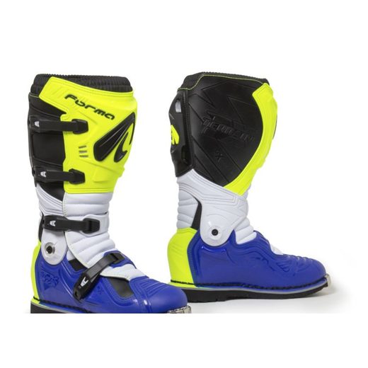 FORMA MOTO BOTY TERRAIN EVOLUTION TX FLUO ŽLUTO MODRO BÍLÉ