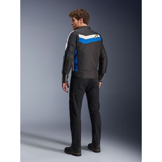 BUNDA T-DYNO WATER RESISTANT, ALPINESTARS (ČERNÁ/MODRÁ/BÉŽOVÁ) 2025