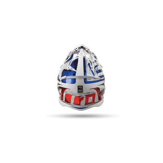 PŘILBA AVIATOR 2.3 AMSS SIX DAYS 2019, AIROH - ITÁLIE (CHROMOVÁ LESKLÁ)