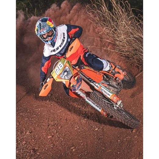 KALHOTY PRO-DURA, ALPINESTARS (MODRÁ/ORANŽOVÁ/BÍLÁ) 2025