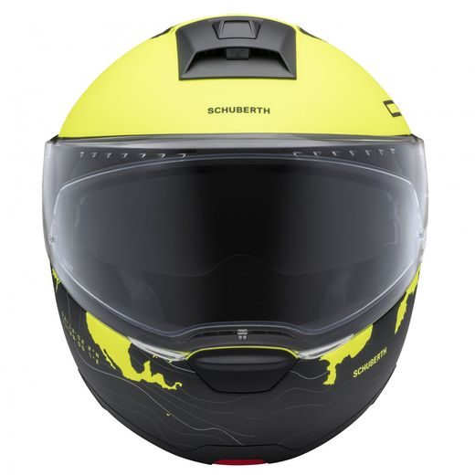SCHUBERTH VÝKLOPNÁ PŘILBA C4 PRO MAGNITUDO YELLOW