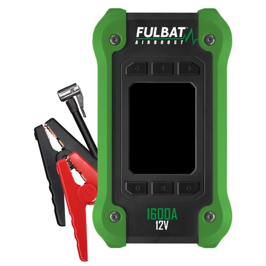 MULTIFUNKČNÍ STARTOVACÍ BOOSTER & VZDUCHOVÝ KOMPRESOR FULBAT AIRBOOST 12V 1600A