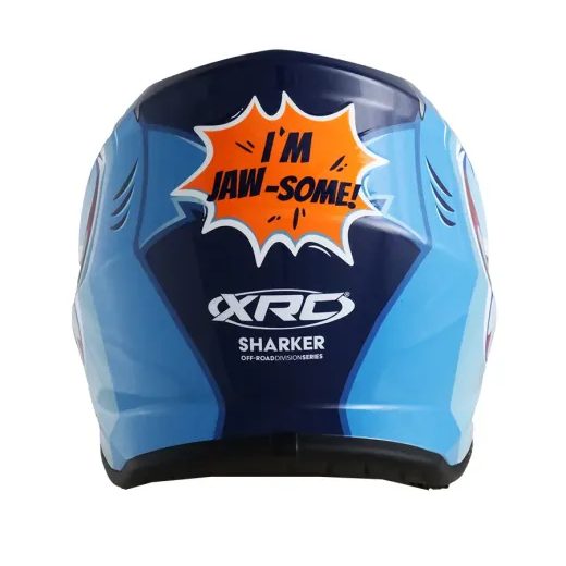 DĚTSKÁ MOTO HELMA XRC MX SHARKER BLUE