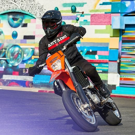 BUNDA SMX AIR, ALPINESTARS (ČERNÁ/ČERVENÁ FLUO) 2024
