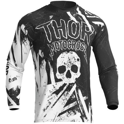 THOR DĚTSKÝ DRES SECTOR GNAR BLACK/WHITE