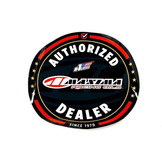 MAXIMA AUTH DEALER ROUND DECAL