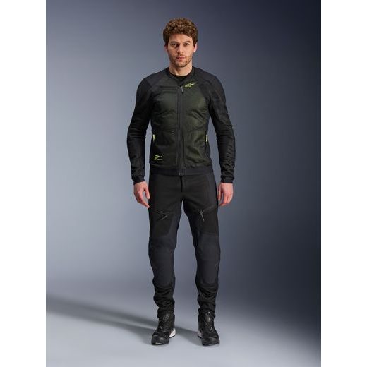 BUNDA TROOP-AIR, ALPINESTARS (ČERNÁ/ŽLUTÁ FLUO) 2025
