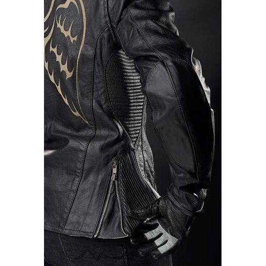 4SR DÁMSKÁ KOŽENÁ MOTO BUNDA ANGEL WINGS