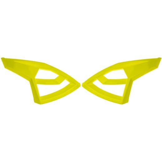 ČELNÍ KRYTY VRCHNÍ VENTILACE PRO PŘILBY CROSS PRO 2, CASSIDA (ŽLUTÁ FLUO)