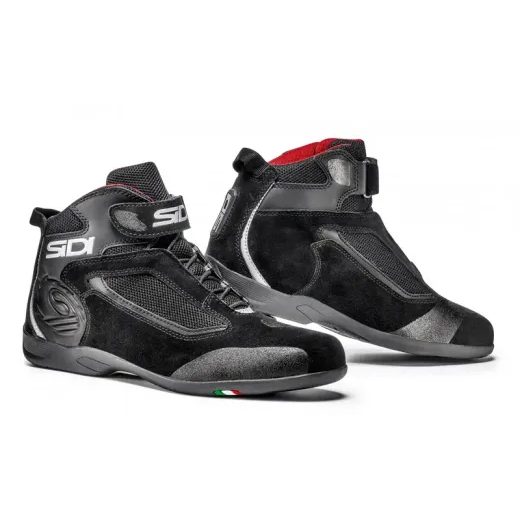 SIDI PÁNSKÉ MOTO BOTY GAS SCARPA ČERNÉ