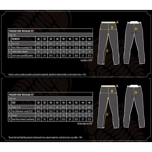 TRILOBITE PÁNSKÉ KALHOTY 661 PARADO SLIM FIT ŠEDÉ