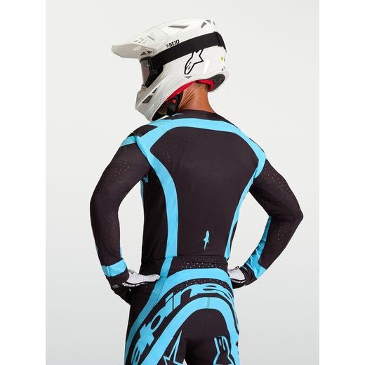 DRES SUPERTECH VESTA, ALPINESTARS (ČERNÁ/TYRKYSOVÁ) 2027
