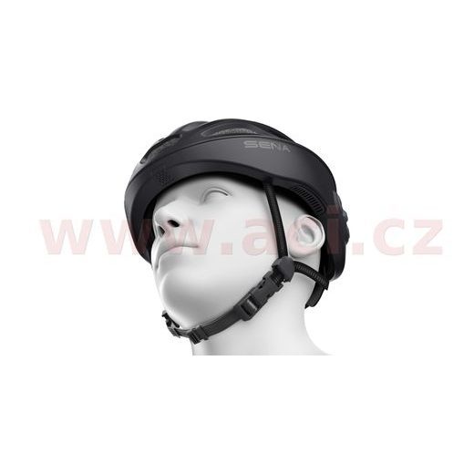 CYKLO PŘILBA S HEADSETEM R1, SENA (ČERNÁ)
