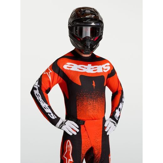 DRES TECHSTAR SWAN, ALPINESTARS (ČERVENÁ/ČERNÁ/BÍLÁ) 2027
