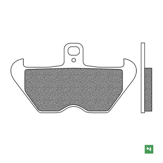 BRZDOVÉ DESTIČKY, NEWFREN (SMĚS ROAD TOURING SINTERED) 2 KS V BALENÍ