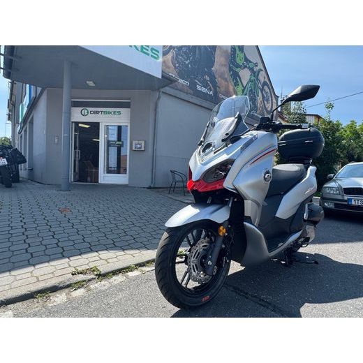 QJMOTOR MTX 125 ŠEDO-ČERVENÁ