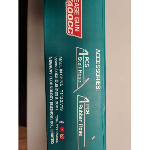 DEKALAMITKA - TOTAL GREASE GUN 400CC