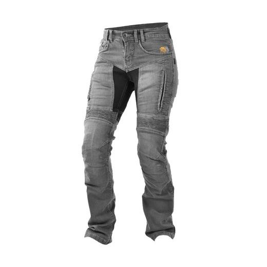 TRILOBITE DÁMSKÉ KALHOTY 661 PARADO REGULAR FIT ŠEDÉ PRODLOUŽENÉ