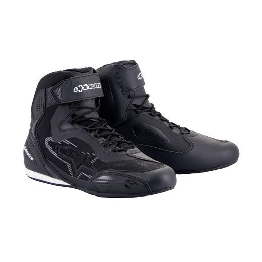 BOTY FASTER-3 RIDEKNIT, ALPINESTARS (ČERNÉ/ŠEDÉ) 2024