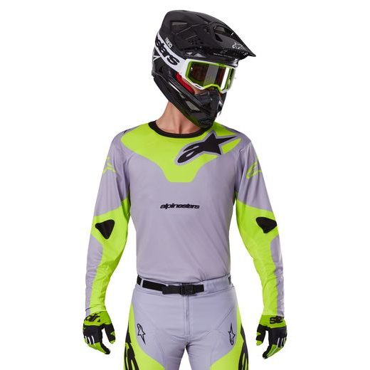 DRES RACER VEIL, ALPINESTARS (ŠEDÁ/ŽLUTÁ FLUO) 2025