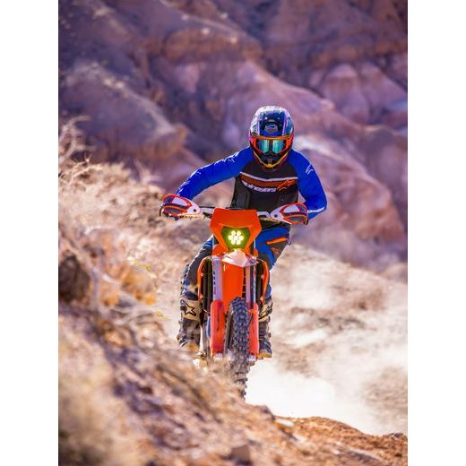 KALHOTY MAXDURA DUAL, ALPINESTARS (MODRÁ/TMAVĚ ŠEDÁ/ORANŽOVÁ) 2026