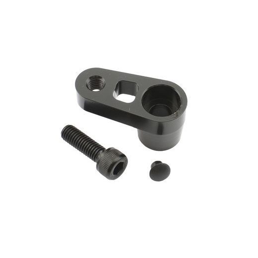 ADAPTÉR ZPĚTNÉHO ZRCÁTKA M8/1,25 PRAVÝ ZÁVIT (ČERNÝ)