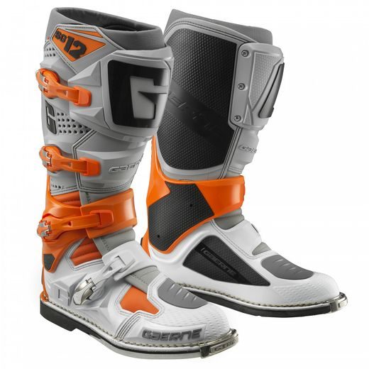 GAERNE MOTOKROSOVÉ BOTY SG 12 ORANGE/GREY/WHITE