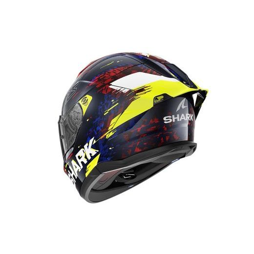 SHARK INTEGRÁLNÍ PŘILBA SKWAL CUP SPEED-VIB MODRÁ ČERVENÁ ŽLUTÁ