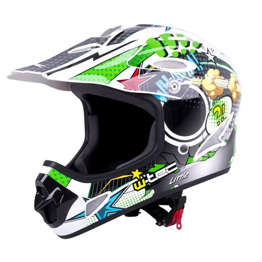 DOWNHILL PŘILBA W-TEC FS-605 ALLRIDE - CARTOON