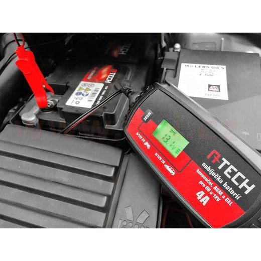 NABÍJEČKA A-TECH 6/12 V, 3 - 120 AH, 4 A