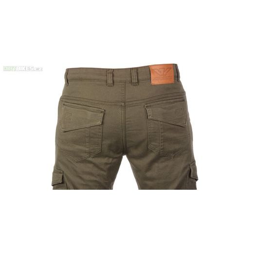 PÁNSKÉ MOTO JEANSY AYRTON DELTA, (ZELENÉ)