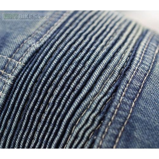 TRILOBITE PÁNSKÉ KALHOTY 661 PARADO REGULAR FIT MODRÉ PRODLOUŽENÉ