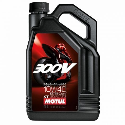 MOTUL 300V FACTORY LINE ROAD RACING 10W40 4L