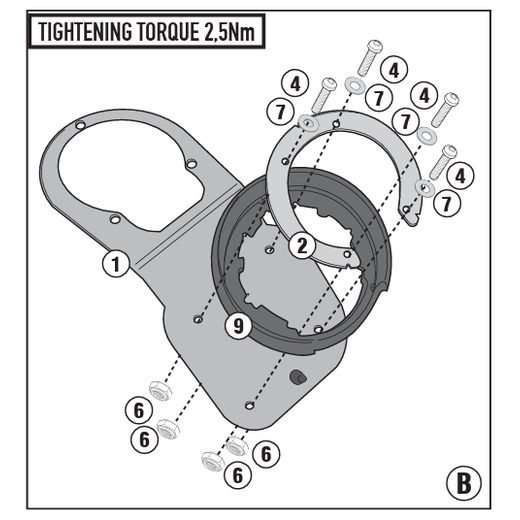 REDUKCE PRO TANKVAK - TANKLOCK KAPPA BF94K