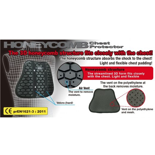 HRUDNÍ CHRÁNIČ PRO HIT-AIR AIRBAGOVÉ VESTY MODEL MLV