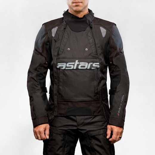 BUNDA HALO DRYSTAR, ALPINESTARS (ČERNÁ/ČERNÁ)