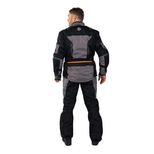 MBW PÁNSKÁ TEXTILNÍ MOTO BUNDA ADVENTURE EVO ORANŽOVÁ