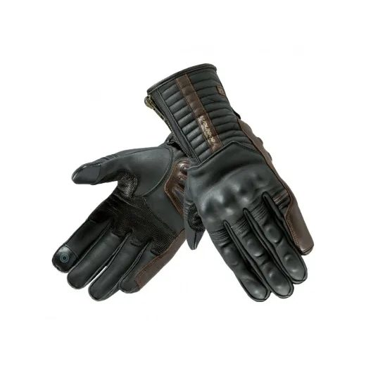 REBELHORN DÁMSKÉ KOŽENÉ MOTO RUKAVICE OPIUM II RETRO