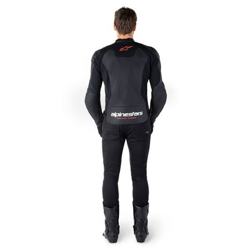 BUNDA FASTER 3, ALPINESTARS (ČERNÁ/ČERVENÁ FLUO) 2025