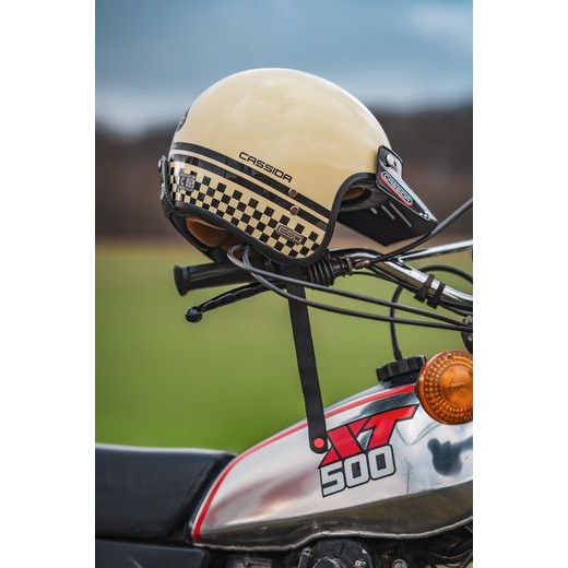 PŘILBA ESO FORTY NINE, CASSIDA (KRÉMOVÁ/ČERNÁ) 2024