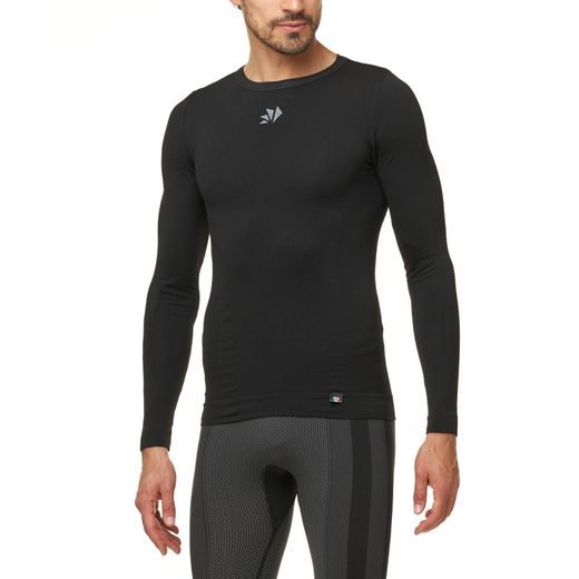 SIXS TS2 V2- TRIČKO S DLOUHÝM RUKÁVEM ČERNÁ