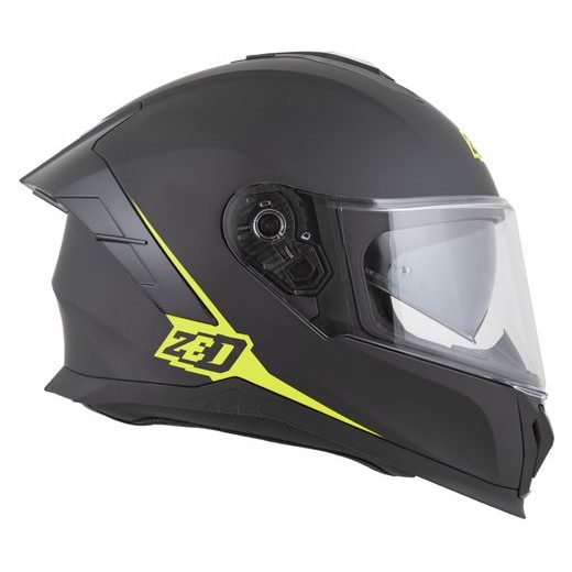 PŘILBA K40, ZED (ČERNÁ MATNÁ/ŽLUTÁ FLUO) 2026