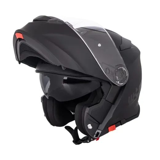 W-TEC VÝKLOPNÁ MOTO PŘILBA W-TEC VENERO MATT BLACK