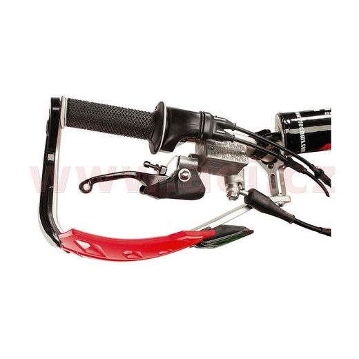 KRYTY PÁČEK FLX ALU, RTECH (ČERVENÉ, BEZ MONTÁŽNÍ SADY - NUTNO DOKOUPIT)